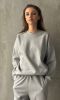 Szara bluza oversize 100% bawełna 