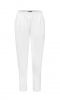 Białe lekkie spodnie Loose wełna 100%