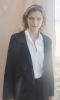 Czarna lniana oversize Marynarka Loose and Elegance Czarny len