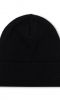 Wełniana Zimowa Czapka 100% wełny merino unisex Czarna