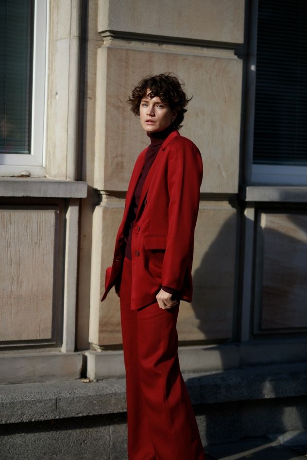 SHOP THE LOOK 4 - zestaw burgundowo-różowy