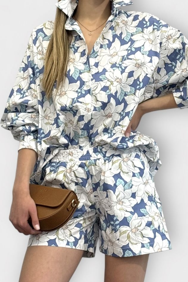 SHOP THE LOOK 9 - komplet bawełna w kwiaty