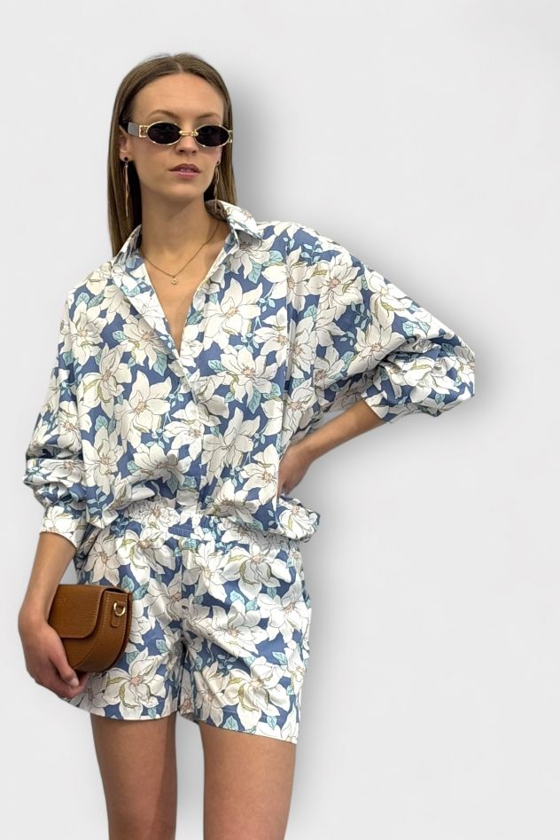 SHOP THE LOOK 9 - komplet bawełna w kwiaty