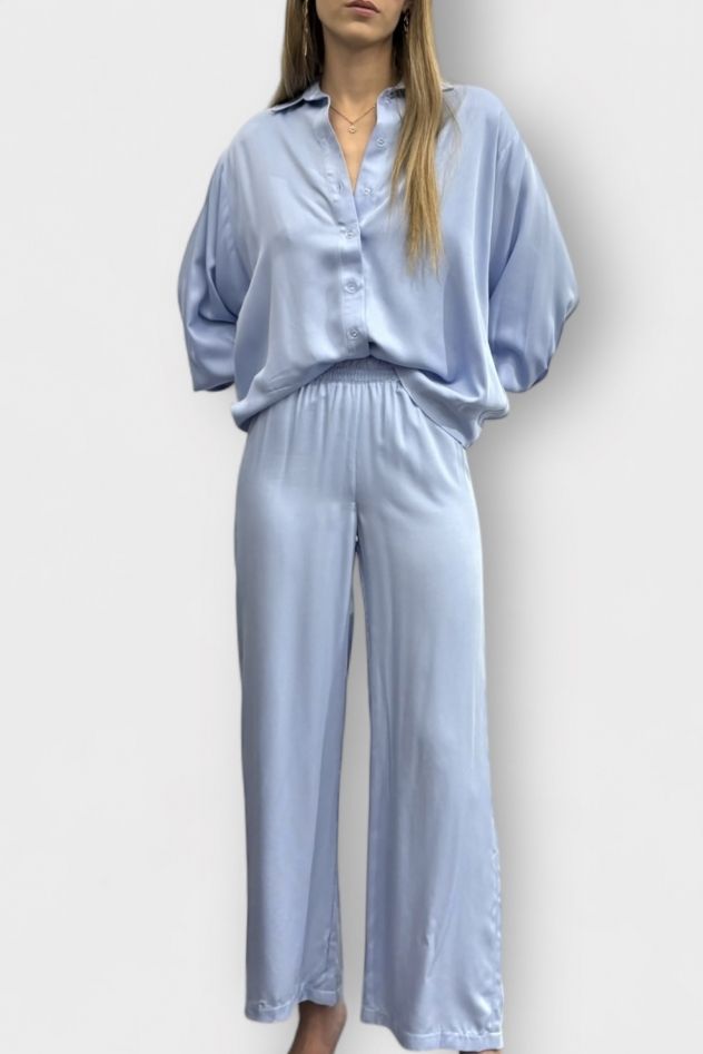 SHOP THE LOOK 10 - błękitna wiskoza