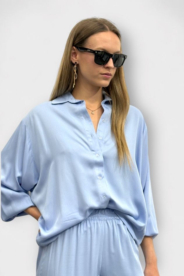 SHOP THE LOOK 10 - błękitna wiskoza
