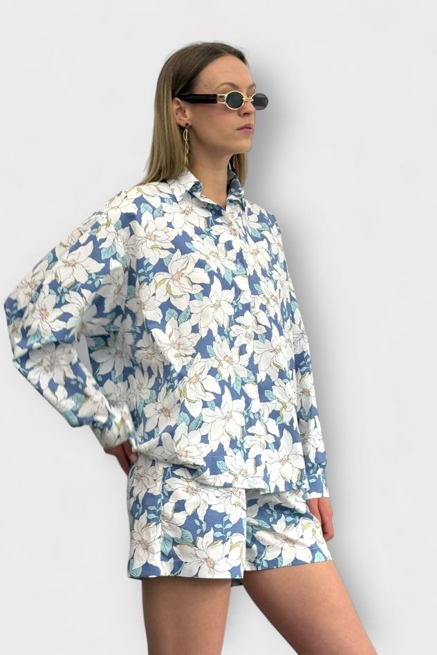 SHOP THE LOOK 9 - komplet bawełna w kwiaty