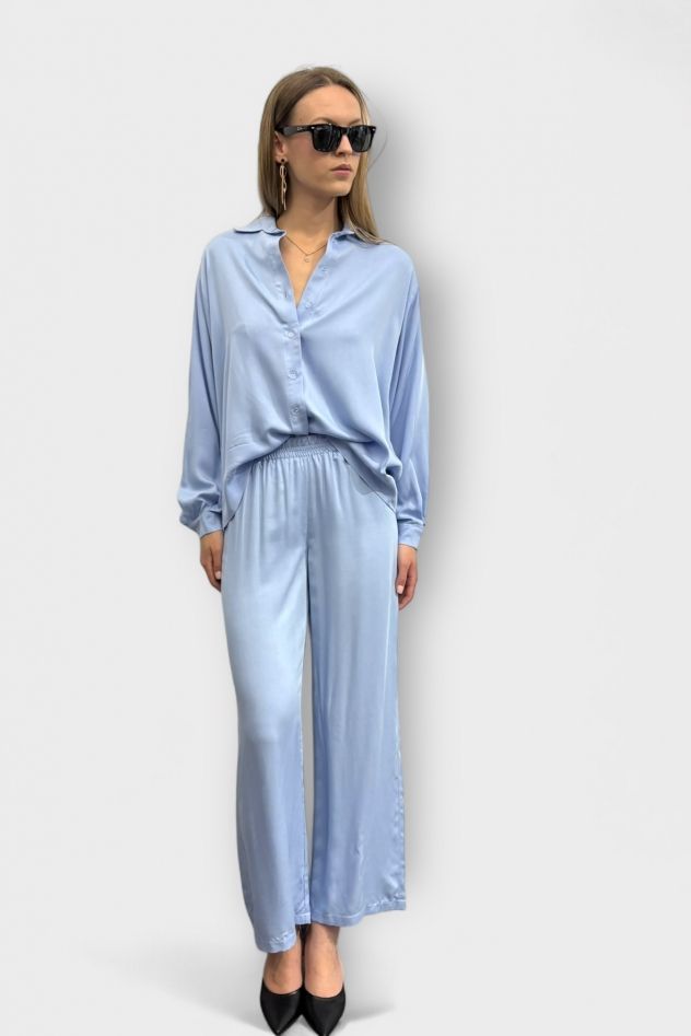 SHOP THE LOOK 10 - błękitna wiskoza