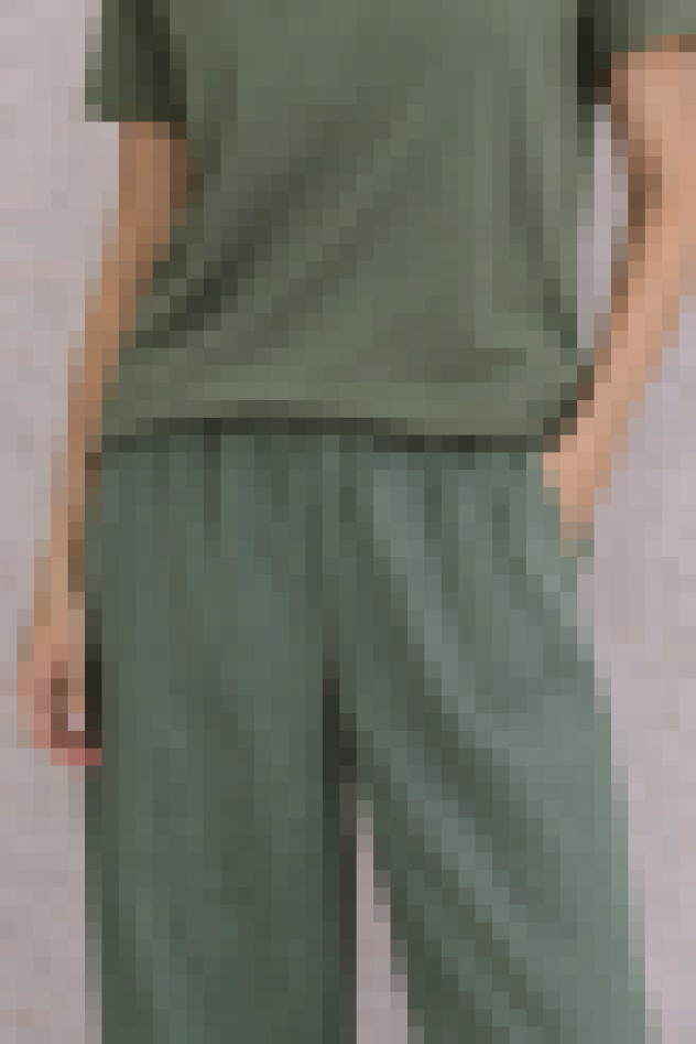 Spodnie zielone 100% bawełna