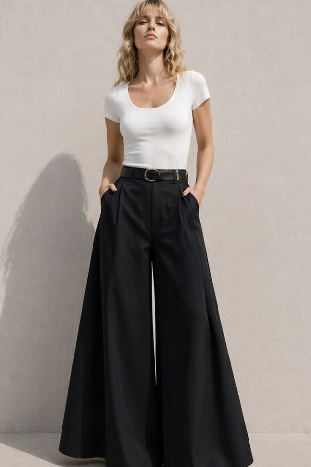 Bluzka z falbanami czarna ażurowa haft angielski 100% bawełna 