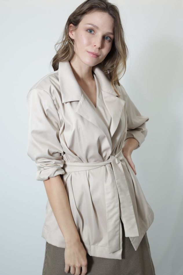Marynarka KEEP WALKING LIGHT BEIGE