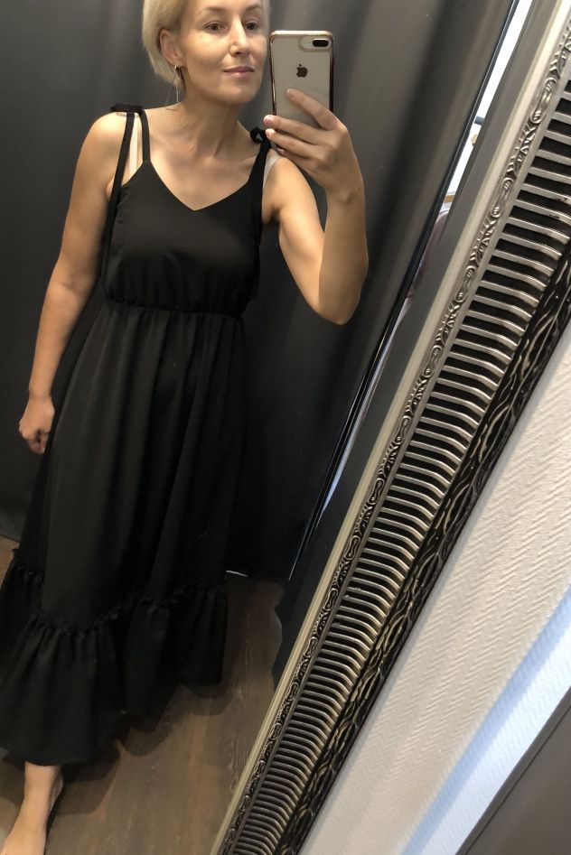 Czarna Sukienka SUMMER TIME MAXI LTD