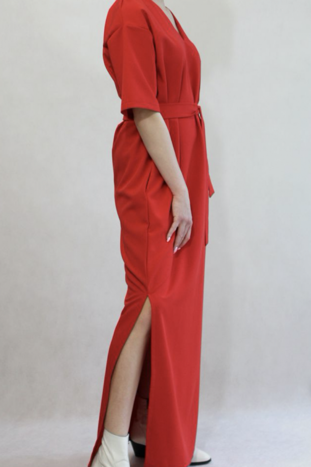 Sukienka CLASSY RED POWER