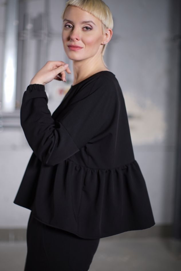 Bluzka LIGHTNESS BLACK