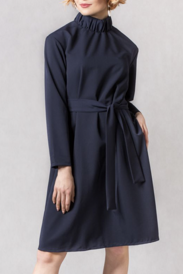 Granatowa sukienka PRETTY DEEP NAVY