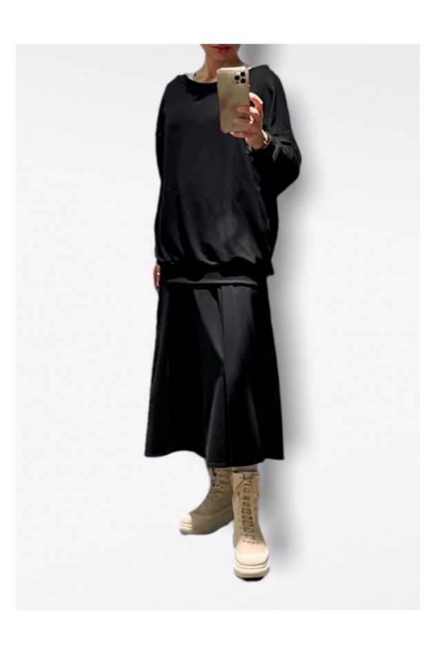 Czarna bluza MY DEAR oversize 100% bambus