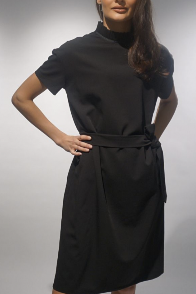 Czarna sukienka CHARMING DRESS SHORT black