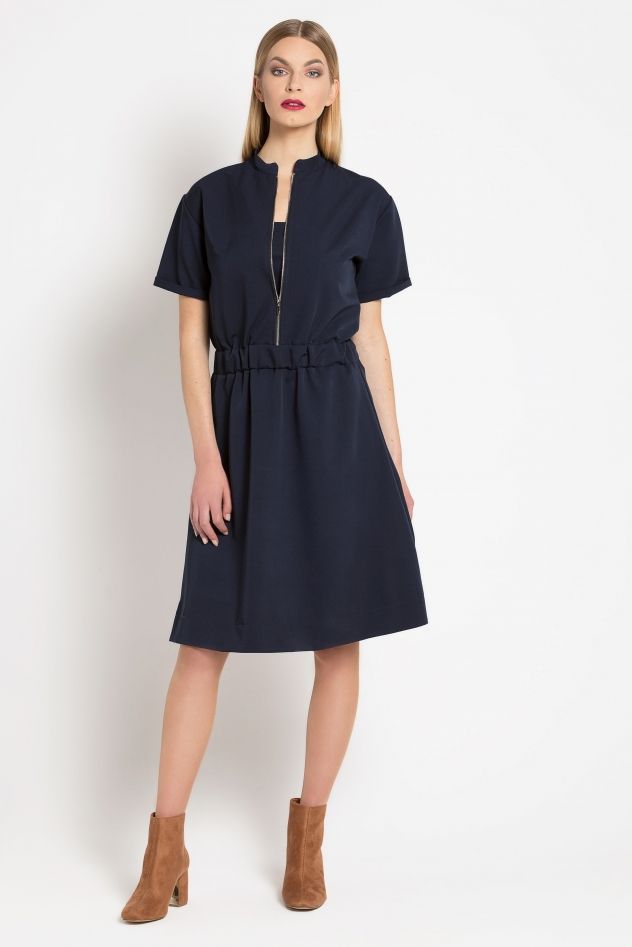 sukienka GOOD EVENING TRUE COLOR BY ANN granatowa DEEP NAVY