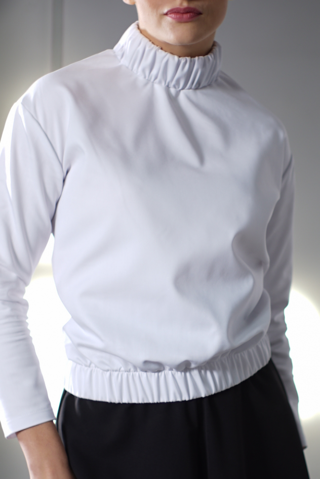 Bluzka koszula MODERN GOLF WHITE