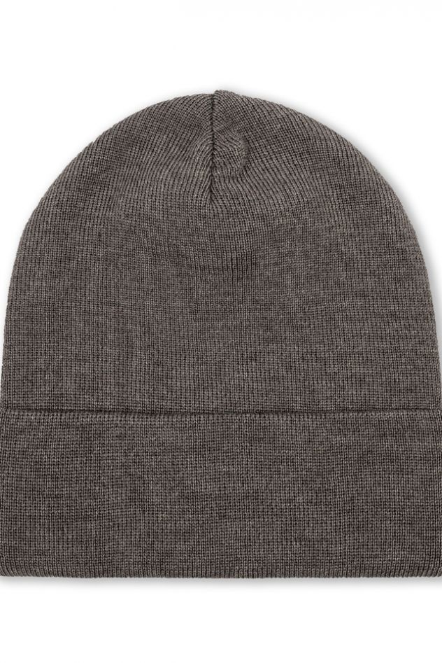 Wełniana Zimowa Czapka 100% wełny merino unisex Cappuccino