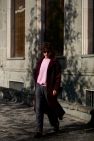 Różowa Bawełniana Bluza OVERSIZE gładka 100% bawełny PINK Winter