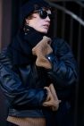 Wełniane Zimowe rękawiczki 100% wełny merino unisex czarny