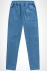 Spodnie jeans zwężane bawełniane LOOSE 100% bawełna LEKKIE BLUE JEANS 
