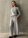 SHOP THE LOOK 12 - SZARY KOMPLET DRESOWY BAWEŁNIANY