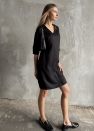 Czarna sukienka Classy czarna 100% tencel