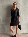 Czarna sukienka Classy czarna 100% tencel