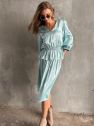 SHOP THE LOOK 15 - komplet jedwabny miętowy
