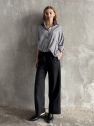 Oversize koszula w kratkę My Style z bawełny 100% 