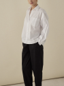 Koszula oversize biała My Style z bawełny włoskiej 100%