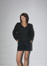 Bawełniane spodenki szorty A BIT TOO SHORT SHORTS BLACK