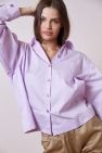 Różowa Bawełniana Koszula My Style Lily Lavender Love 100% Bawełna
