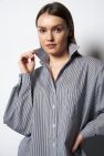 Koszula Bawełniana w biało czarne paseczki My Style 100% Bawełna