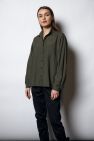 Koszula Jedwabna Khaki oversize My Style 50% jedwab 50 wiskoza