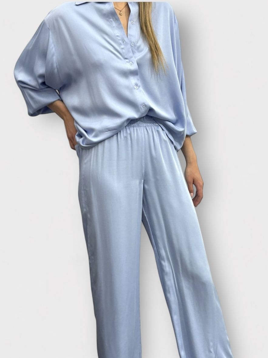 SHOP THE LOOK 10 - błękitna wiskoza