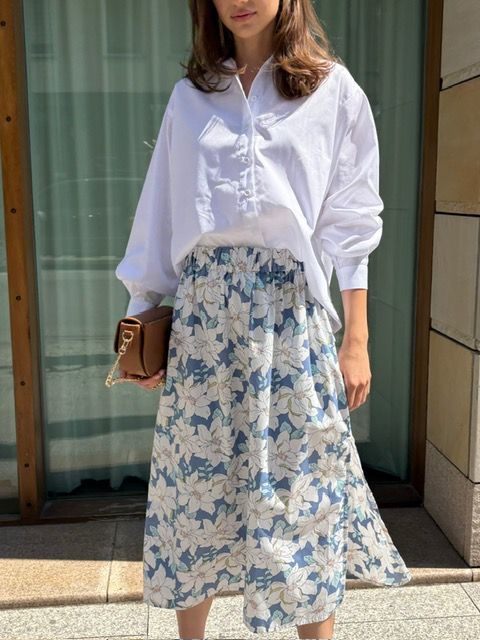 Biała oversize koszula My Style z bawełny włoskiej 100% 