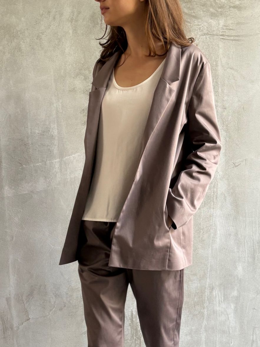 SHOP THE LOOK 13 - GARNITUR WEŁNIANY TAUPE
