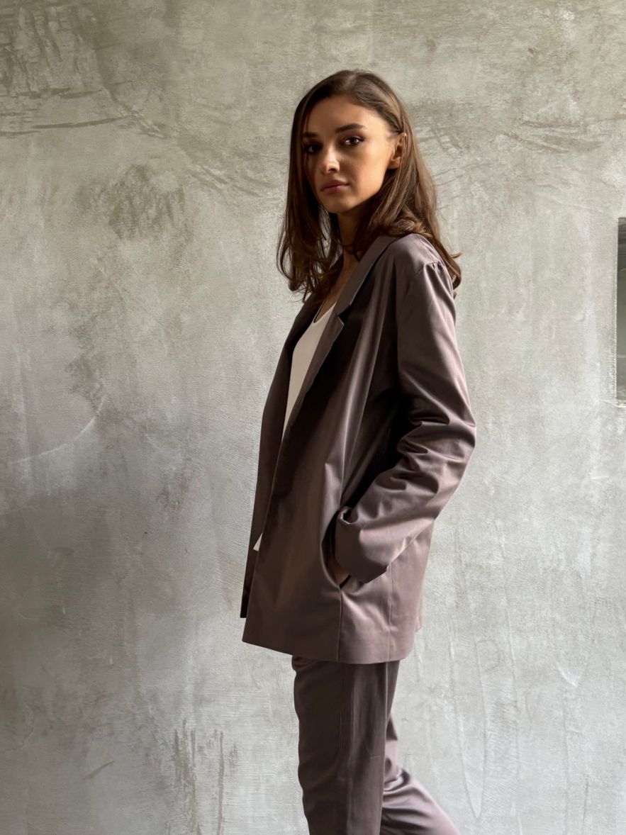 SHOP THE LOOK 13 - GARNITUR WEŁNIANY TAUPE