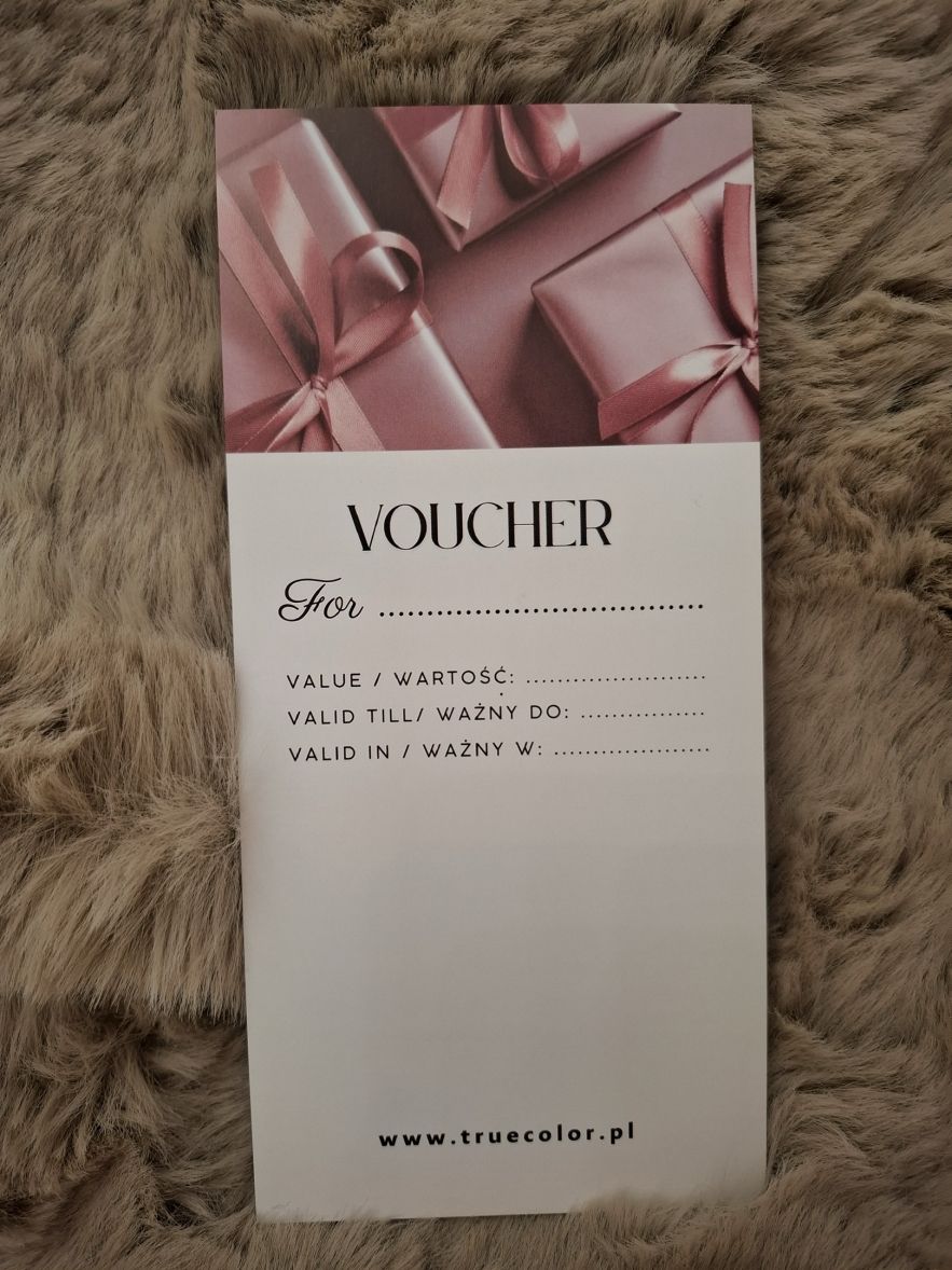 VOUCHER PREZENTOWY TRUE COLOR by ANN 500zł