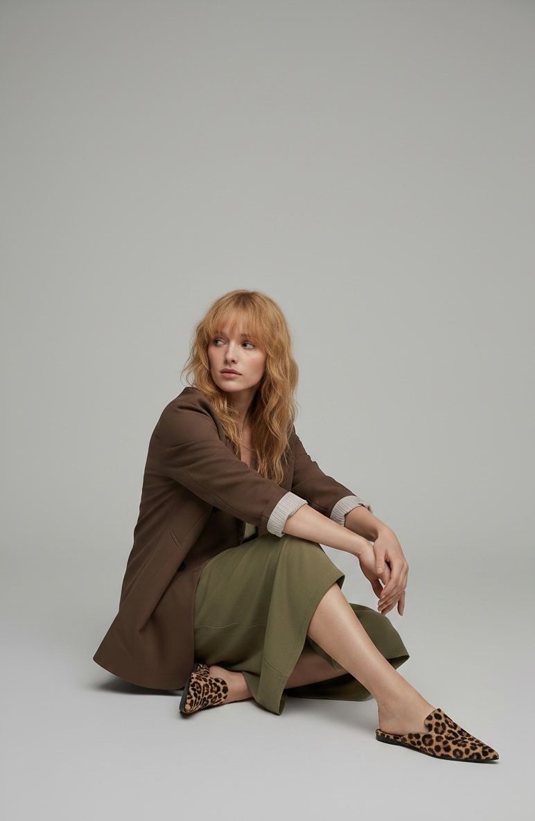 Brązowa marynarko płaszcz kurtka z białą podszewką w paski 100% bawełna