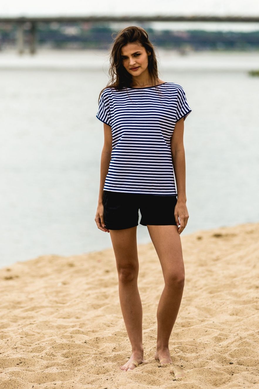 Bawełniane spodenki szorty A BIT TOO SHORT SHORTS BLACK