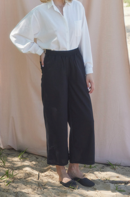 Biała lniana Koszula My Style